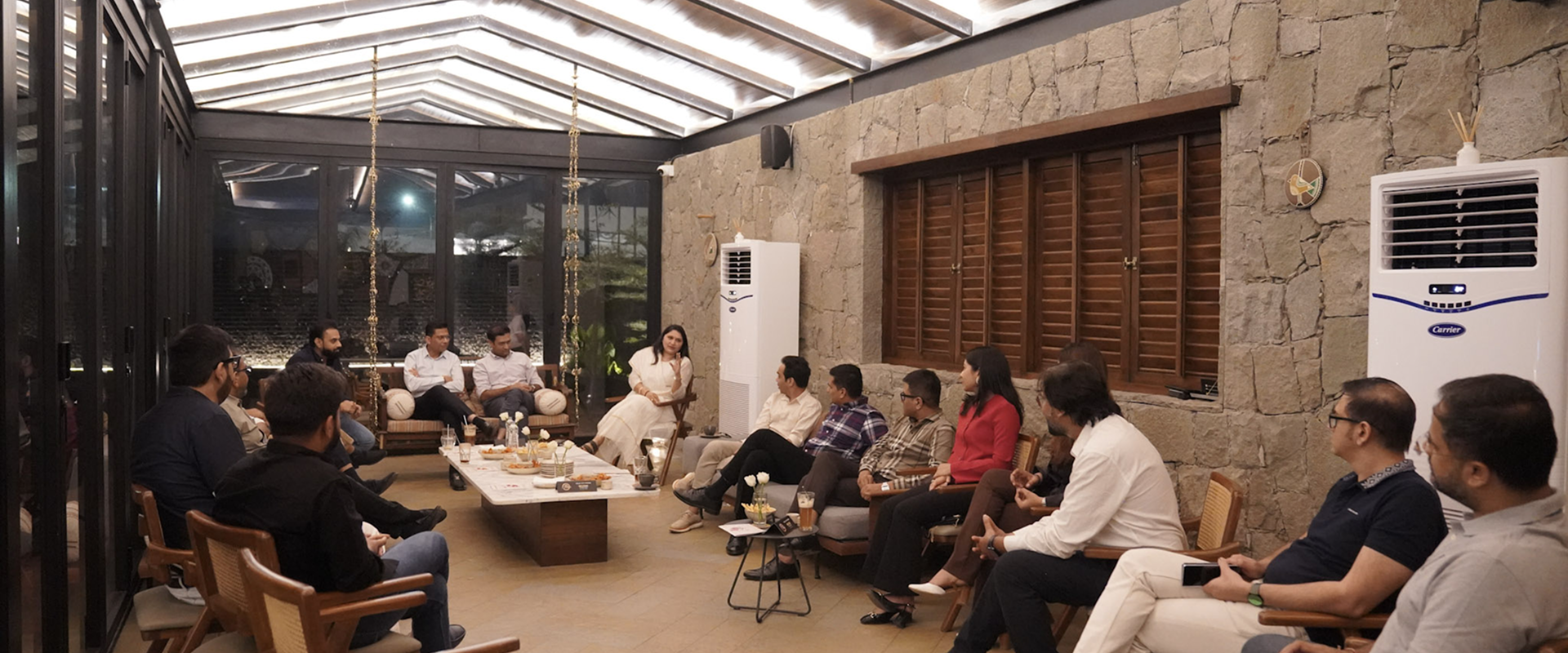Cafe meet event